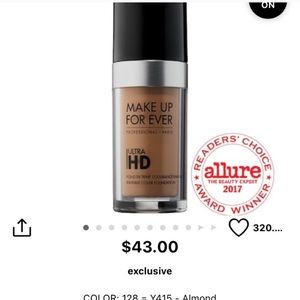 Make up forever foundation for @kawaiinudes